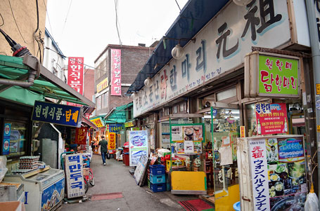 東大門タッカンマリ横町