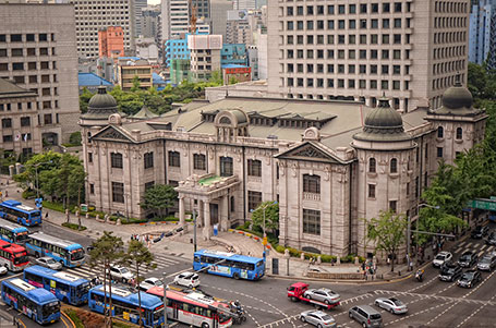 韓国銀行全景