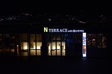 Nテラス　夜景