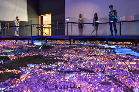 ソウル歴史博物館　都市模型展示館