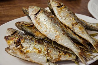 コノシロの焼魚