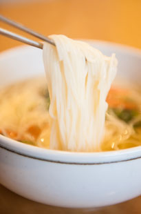 食べ応えのある麺