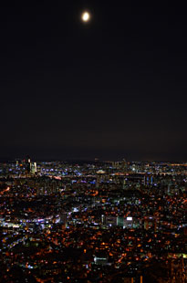 Nソウルタワーから見た夜景